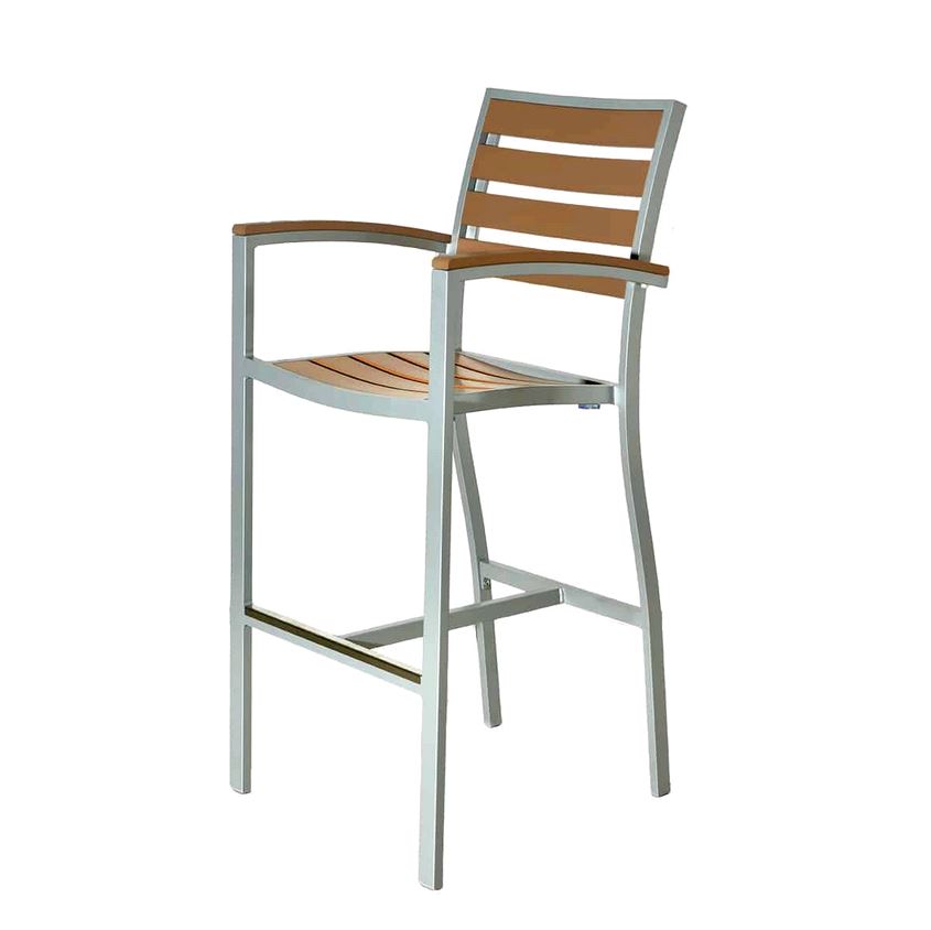 Bum Marco Polywood Bar Stool with Arms