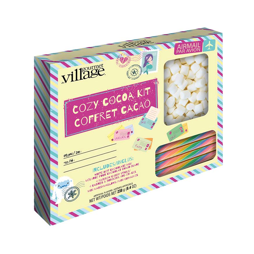 Gourmet du Village Whimsical Cozy Cocoa Gift Set GCHOKWM