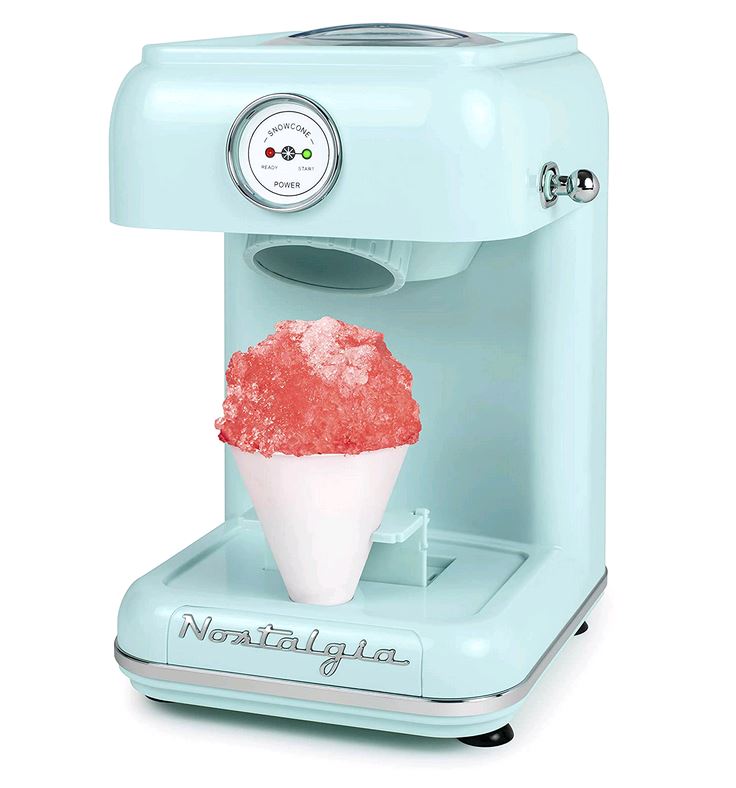 Nostalgia Classic Retro Single Snow Cone Maker CLS1CAQ