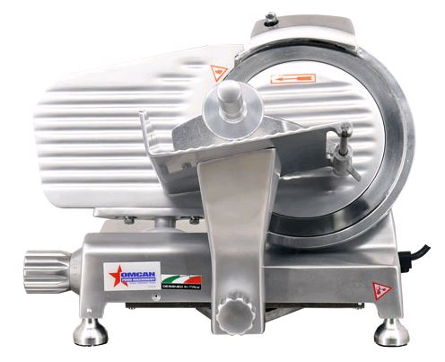 Omcan 10-inch Belt Driven Economy Meat Slicer with Blade Locker MS-CN-0250