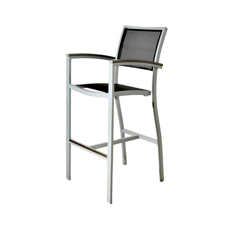 Bum Marco Sling Bar Stool with Arms