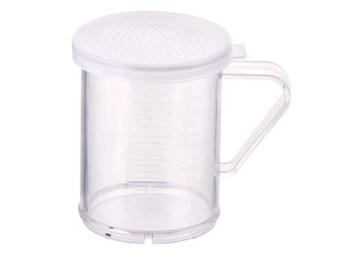 Winco 10 oz Dredge Set with 3 Clear Snap-On Lids PDG-10