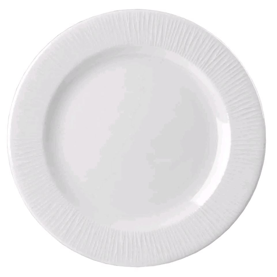 Churchill - Super Vitrified Vellum 8.25" Bamboo Plate WHBALP8 1