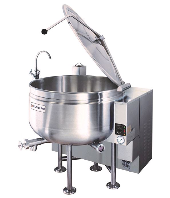 Cleveland Short Series Gas 60-gallon Steam Kettle, stationary GL60SH