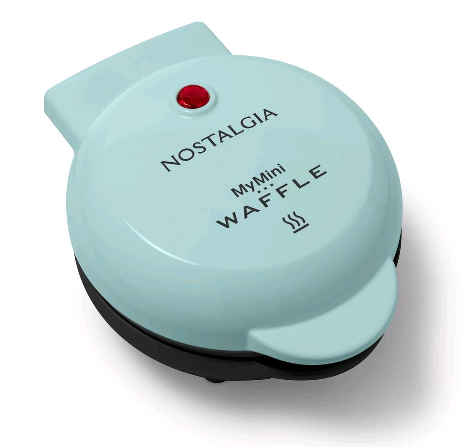 Nostalgia MyMini Personal Electric Waffle Maker MWFSAQ