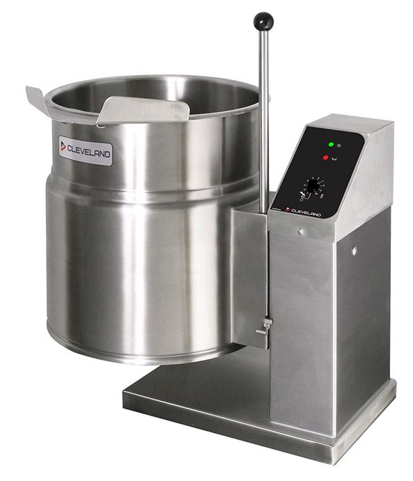 Cleveland Counter Top Electric 12-gallon Steam Kettle, tilting KET-12-TGB