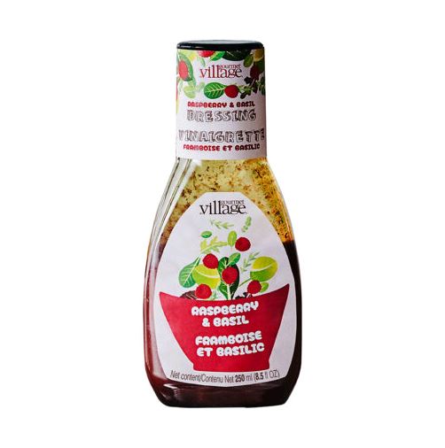 Gourmet du Village Raspberry & Basil Salad Dressing GSALVRB