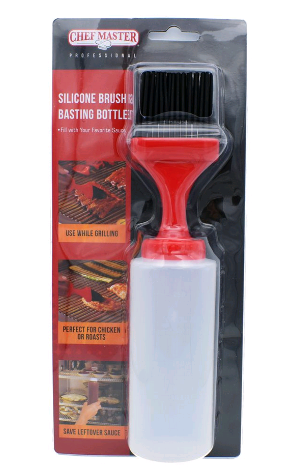Chef Master Silicone Basting Brush Bottle 40030CM