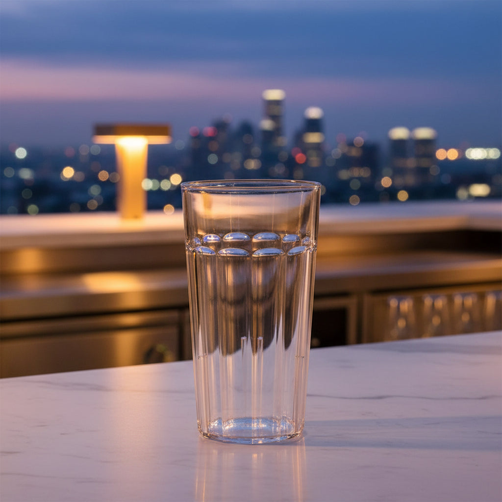 Cambro - Newport Tumber, 12.6 oz, Clear, Fluted, NT12152 - (Case of 36)