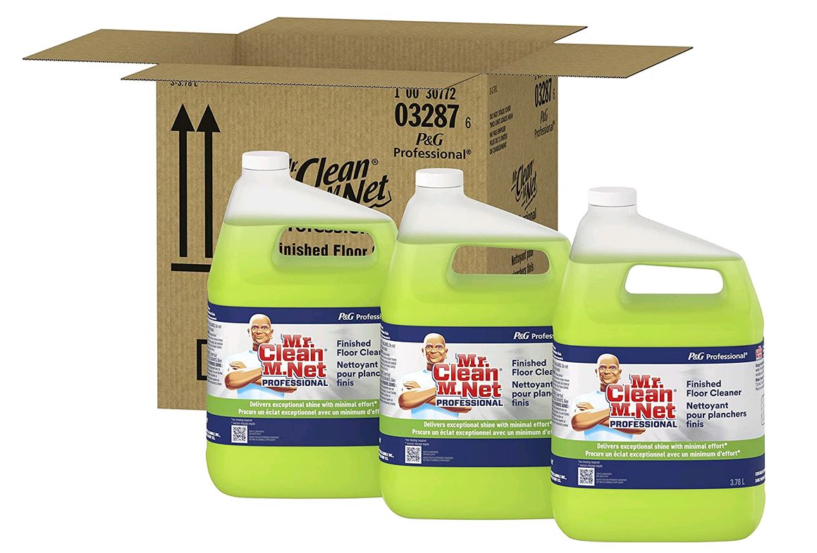 Mr Clean Finished Floor Cleaner against white background