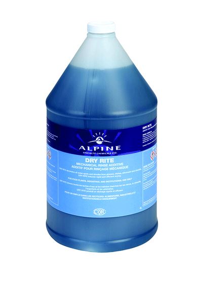 Alpine Dry Rite High Temperature Liquid Rinse Additive