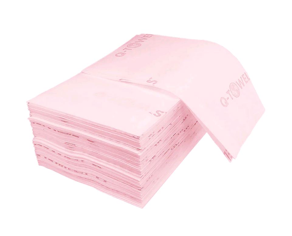 Globe Q-Towels Sanitizer Compatible Food Service Wiper Towels