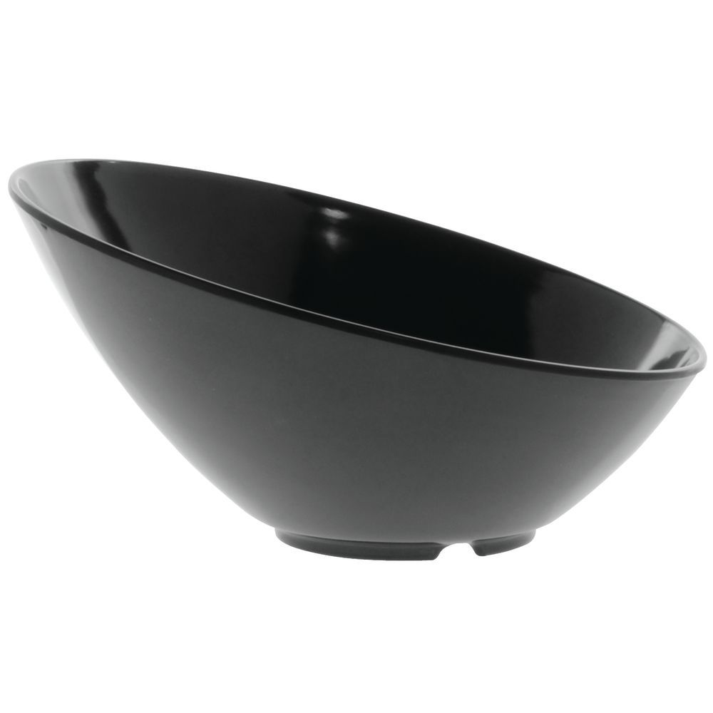 Cheforward Prevail Natural Edge Slanted Salad Bowl – Matte Black 10.9 x 10.4 x 4.7 - 15009245027