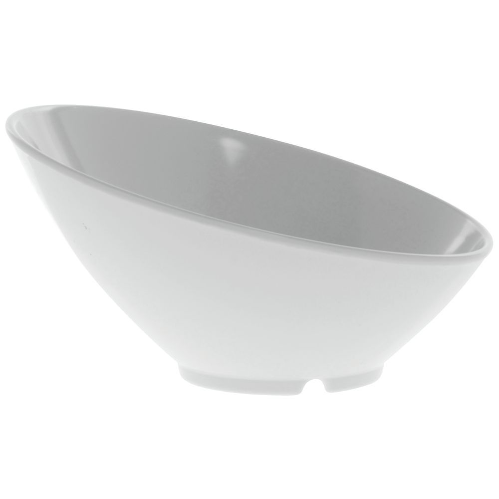 Cheforward Prevail Natural Edge Slanted Salad Bowl – White (Medium) - 15009244013