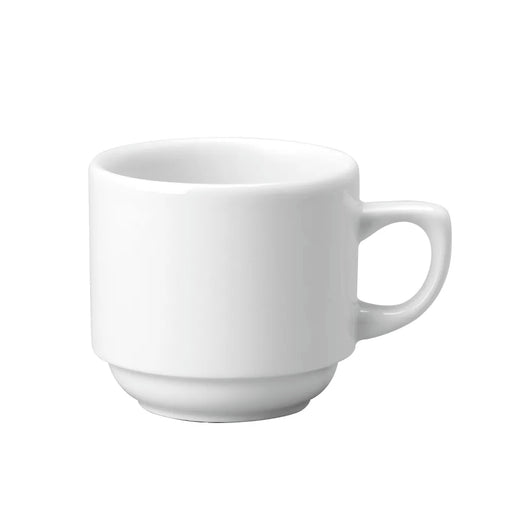 Churchill White Rolled Edge 7oz Tea Cup WHCOL1 24/1EA