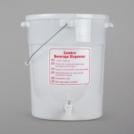 Cambro - 6 Gallon Beverage / Juice Dispenser DSPR6148 - 1/1EA