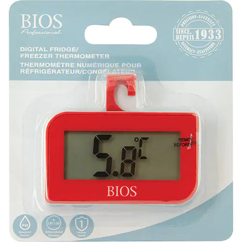 Bios Fridge/Freezer Thermometer Digital DT133 - 1/1EA