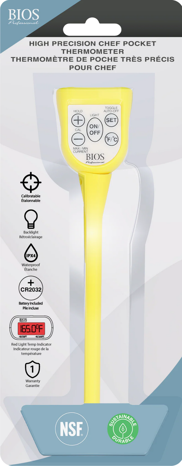 Bios Professional High-Precision Digital Chef Thermometer DT138 - 1/1EA