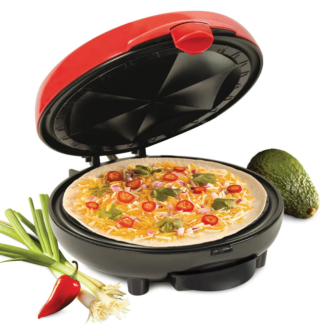 Nostalgia Quesadilla Maker Electric 8" TTEQM8RD