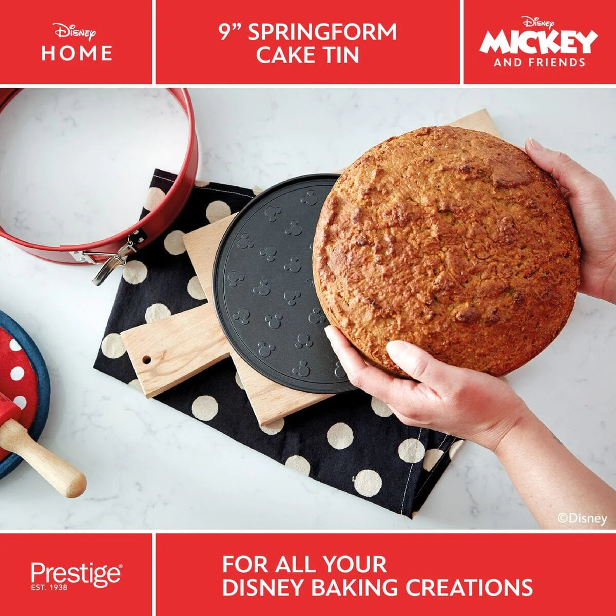 Meyer DISNEY/MICKEY SPRINGFORM PAN 9