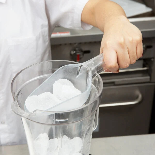 Rubbermaid 6 oz. Bouncer Clear Bar Utility Scoop FG288200CLR