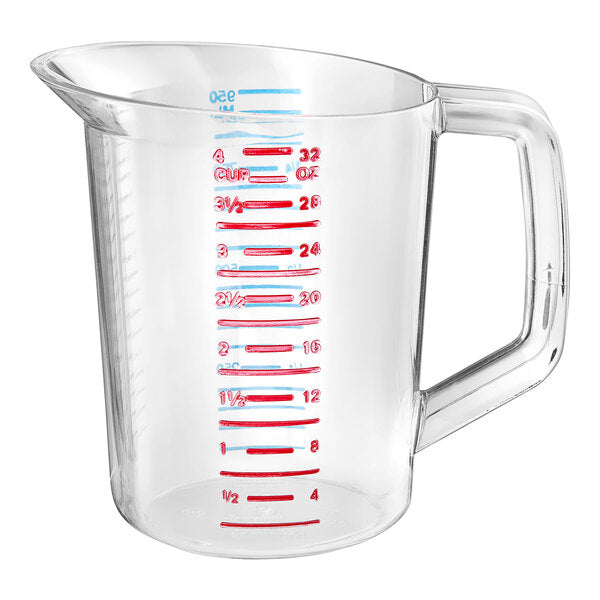 Rubbermaid Measuring Cup 1qt Clear FG321600CLR