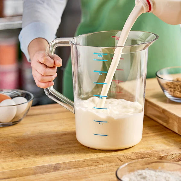 Rubbermaid® Bouncer 4 Qt. Clear Polycarbonate Plastic Measuring Cup FG321800CLR
