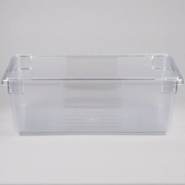 Tote Box 18 x 26 x 9 Clear on white background