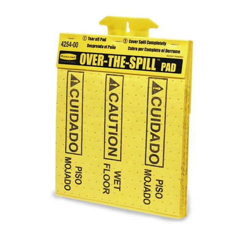 Rubbermaid Over-The-Spill Pad Yellow Absorbent FG425400YEL - 1/1EA*