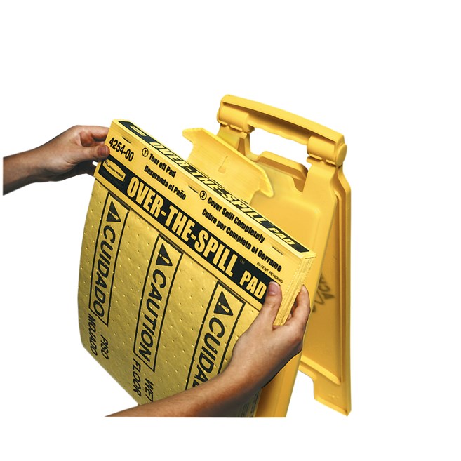 Rubbermaid FG425400YEL Over-The-Spill 16