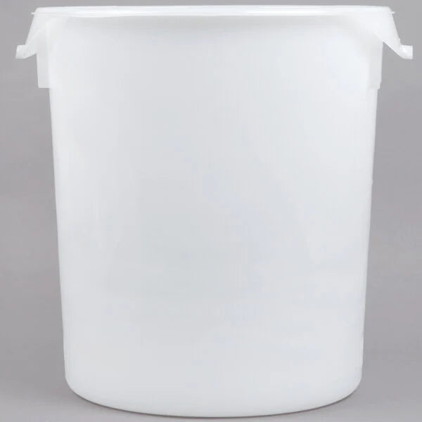 Rubbermaid 22qt Round Storage Container FG572800WHT 1/1EA