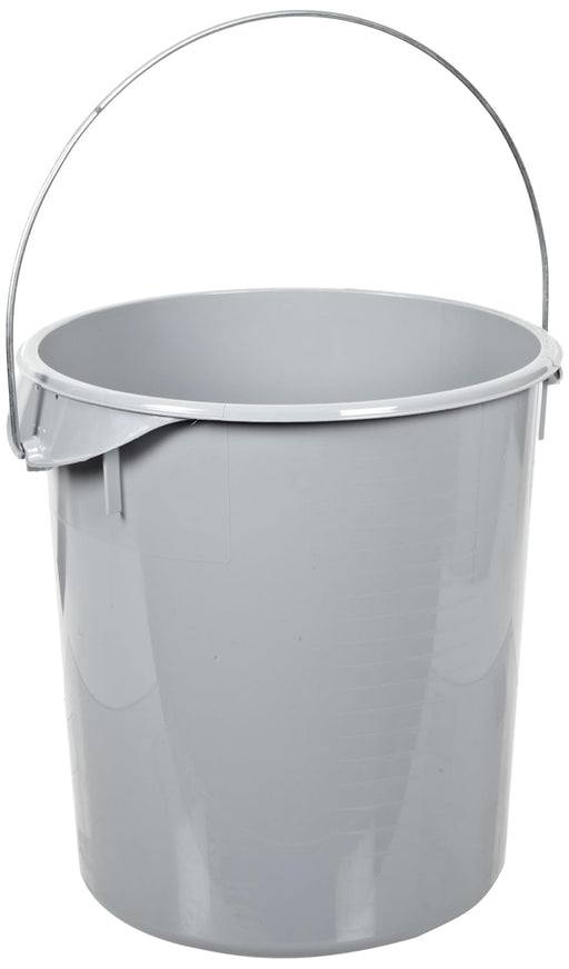 Rubbermaid 22 qt Gray Polypropylene Round Storage Container w/ Lid FG572900GREY*