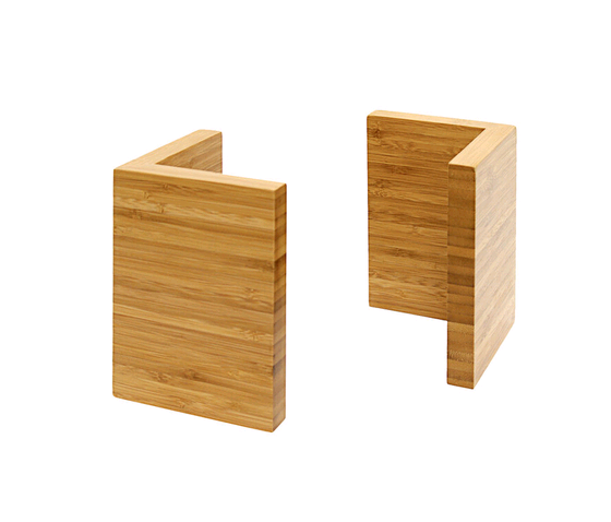 Front of House Display Riser, Bamboo, Set of 2, BHO032BBB20