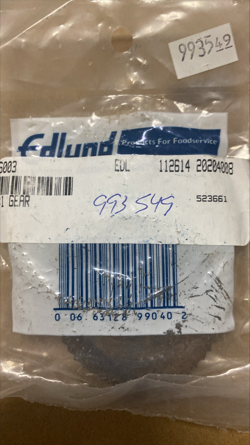 Edlund GEAR, #1 HT G003 1/1EA*