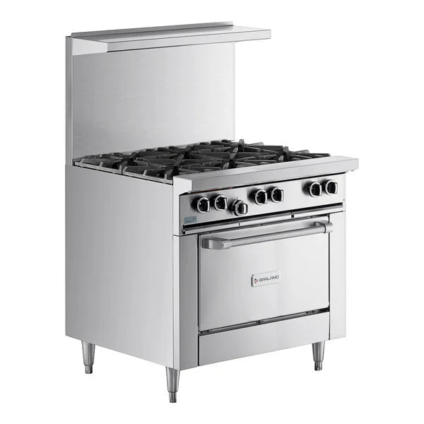 Garland G36-6R Natural Gas 6 Burner 36