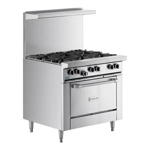 Garland G36-6R Natural Gas 6 Burner 36" Range with Standard Oven G36-6R 1/1EA
