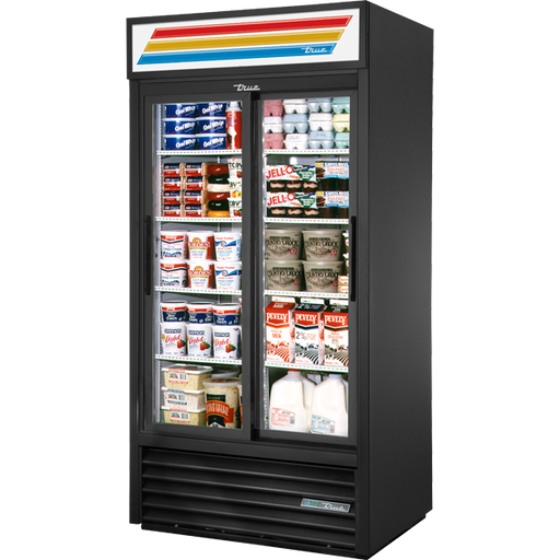 COOLER/2 GLASS DR GDM-33-HC-LD