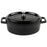 GET - Heiss Mini Oval Pot with Lid, 12 oz, Cast Aluminum CA-103-BK/BK/CC