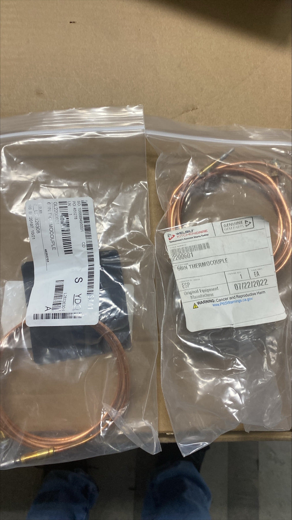 Garland Thermocouple, 60