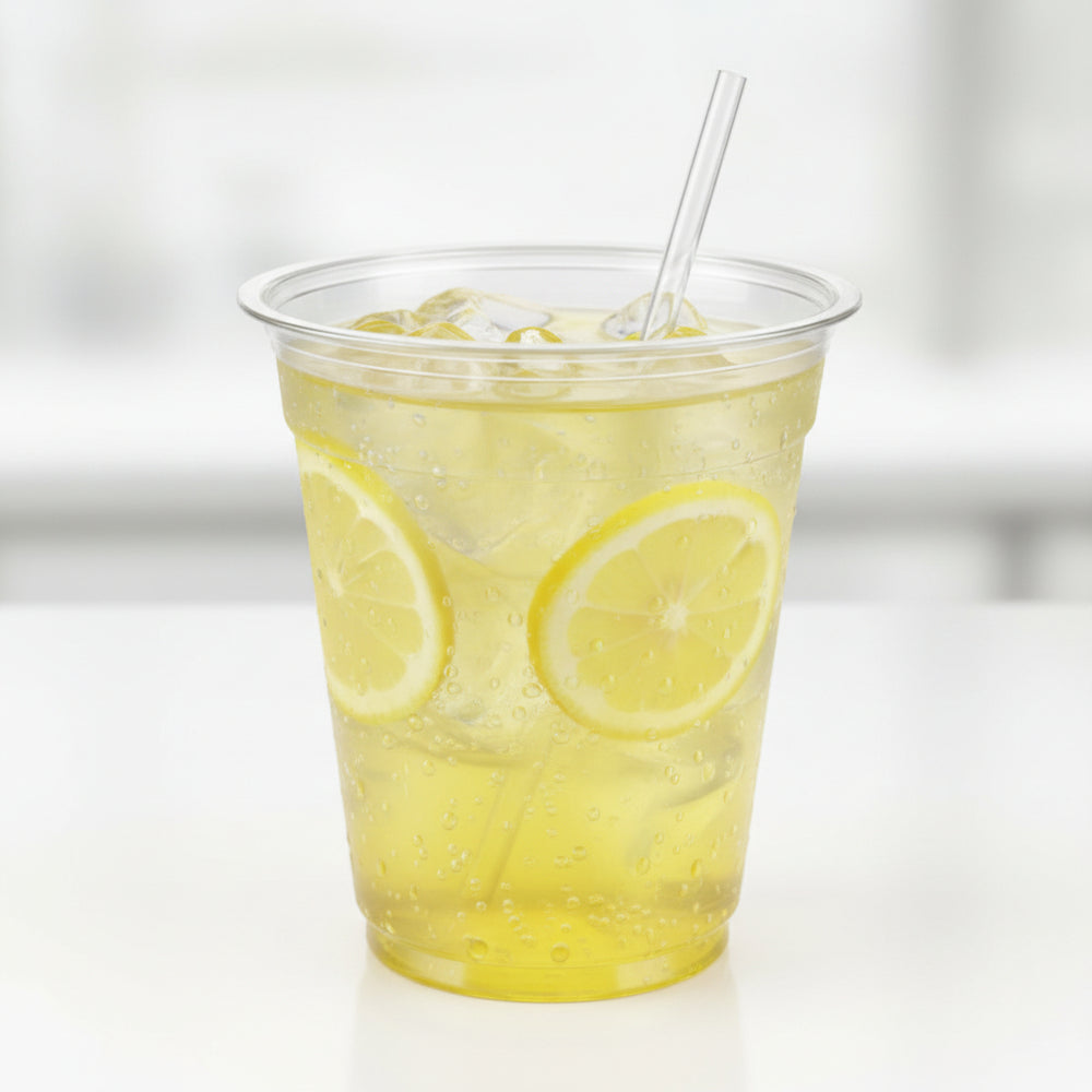 GP&P - PET Plastic Cold Cups 12 oz Clear GL95512 - (Case of 1000)