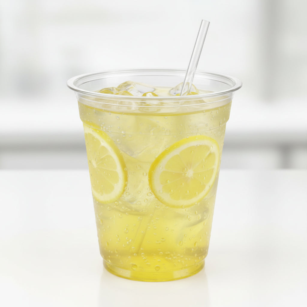 GP&P - PET Plastic Cold Cups 12 oz Clear GL95512 - (Case of 1000)