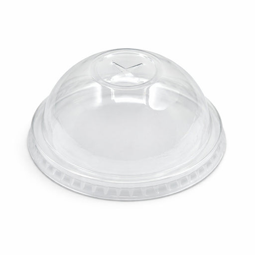 Global Paper and Plastics Clear PET Plastic Dome Lid GL95542 Case of 1,000