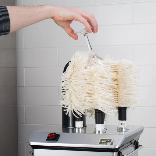 GBS Stemshine 5 Brush Glass Polisher GP5-SILVER 1/1EA