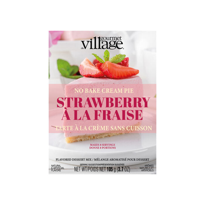 GV - No Bake Strawberry Cream Pie GBAPXST