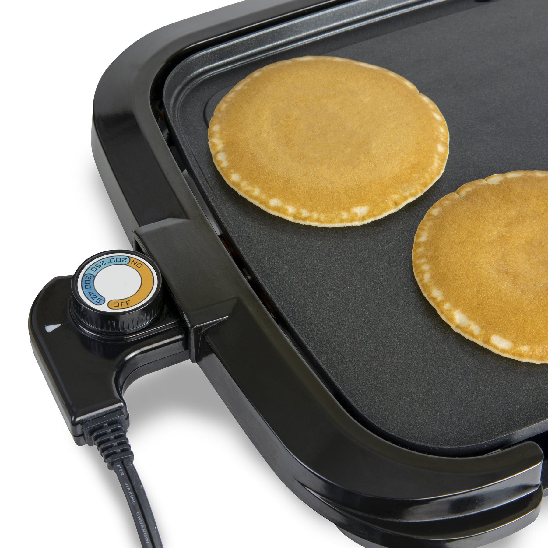 Home Craft Non-Stick Griddle with Warming Drawer HCGDWD160BK