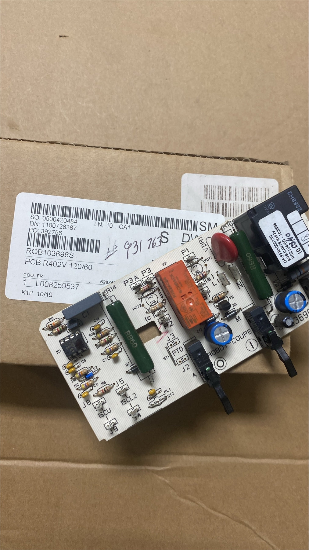 Robot Coupe - Control Board Replacement ROB103696S