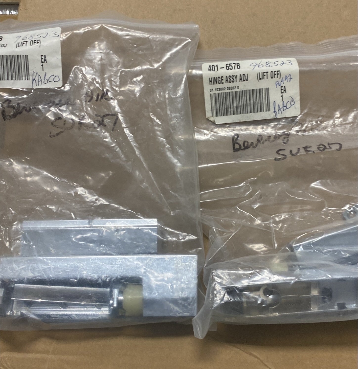 Beverage Air Hinge Kit, Lift Off, Chrome 401-657B  1/1EA*