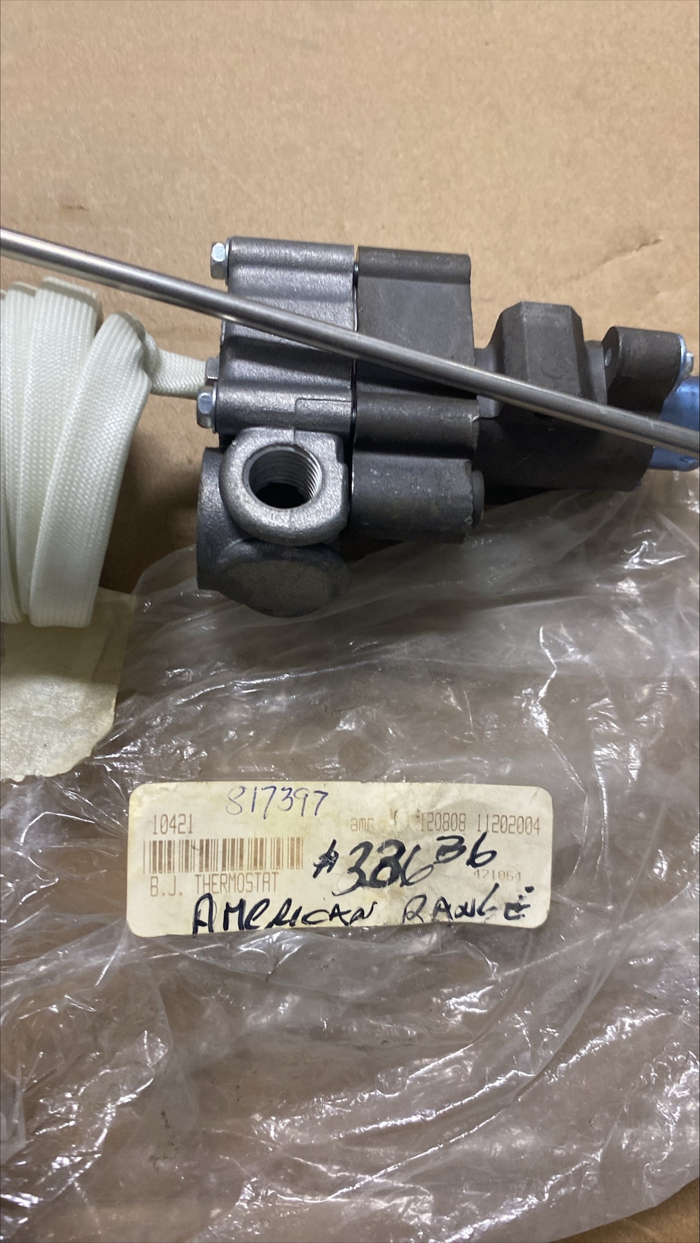 American Range Oven Thermostat 10421 1/1EA*