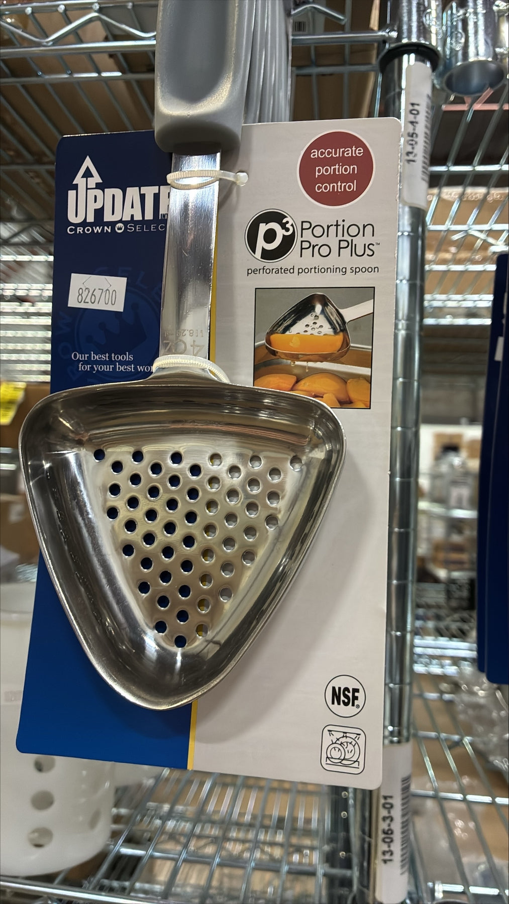 Update Portion Control Spoon 4 oz Perforated 947364 - 1/1EA*