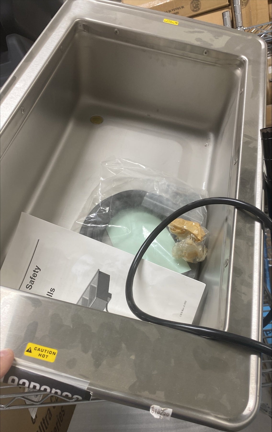 Vollrath One-well Drop-in Hot well 120-volt 3646611 1/1EA*